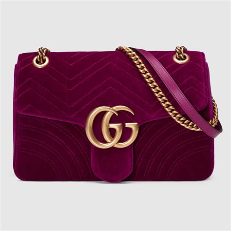 gucci marmont bag velvet|gucci marmont price increase.